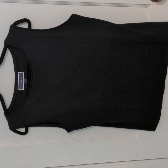 Karen Scott Sz PL Black Soft Versatile Sleeveless Top - Picture 1 of 3